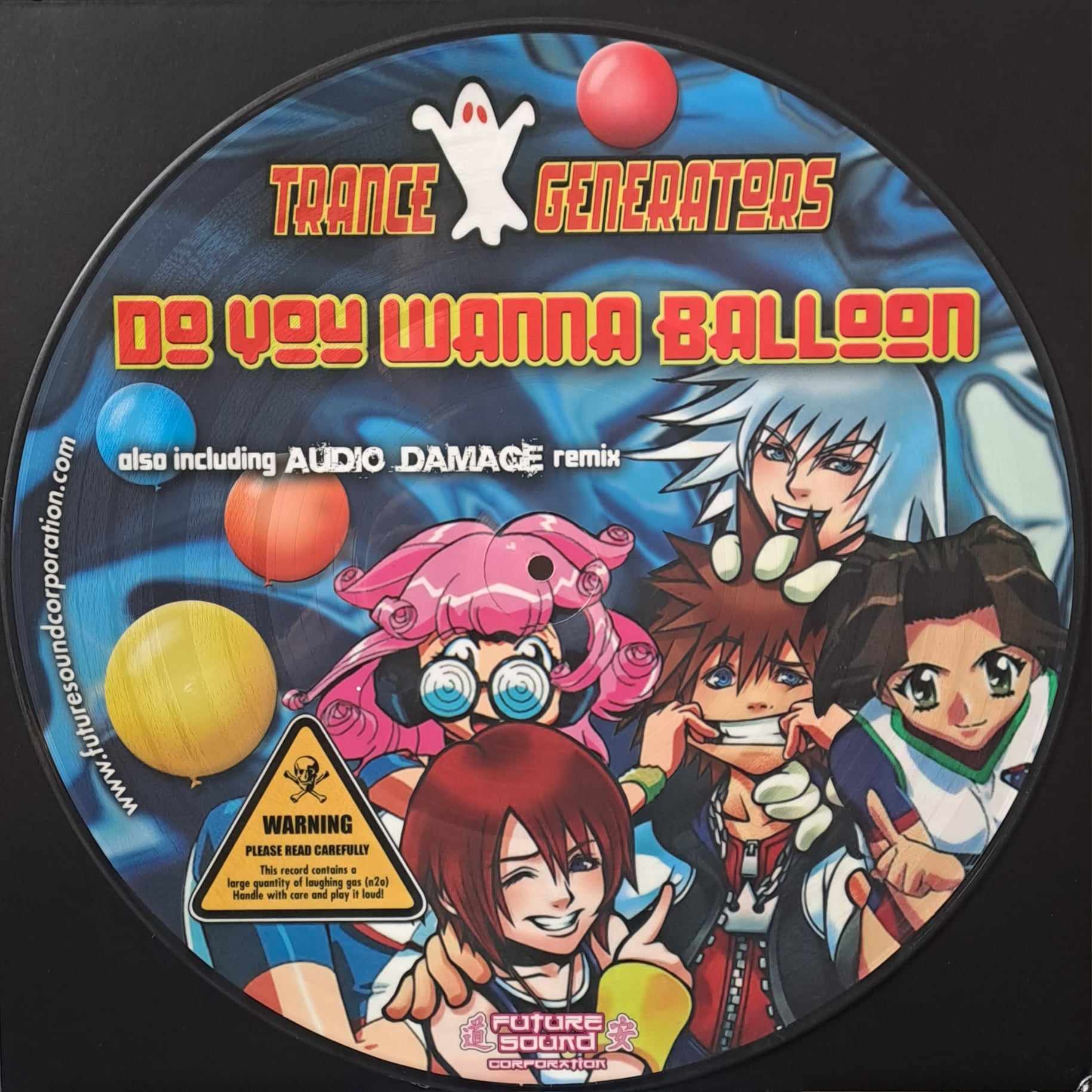 Future Sound Corporation 045 (Picture) - vinyle gabber